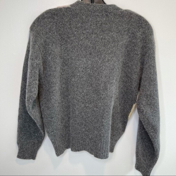 Vintage JH Collectibles Angora Wool Blend Cardigan Sweater - Picture 3 of 8